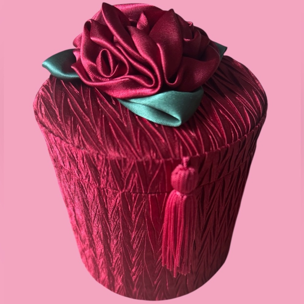 Red Rose Trinket Box - Picture 3 of 8